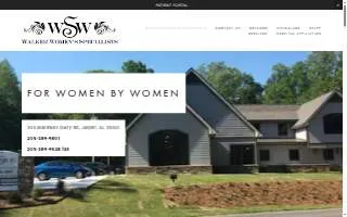 Walker Women's Specialists website