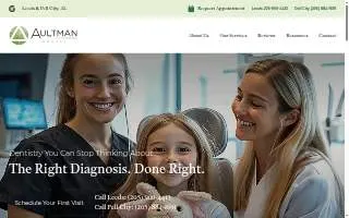 Aultman Dental Leeds website