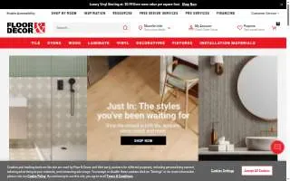 Floor & Decor of Madison website