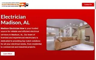 Madison Electrician Now website