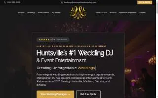 Metropolitan Disc Jockey Service of Madison website