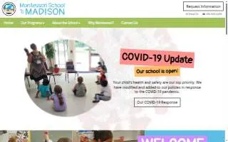Montessori School Of Madison website