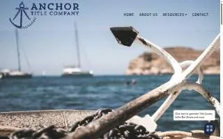 Anchor Title of Mobile website