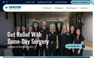 Babston Oral Surgery of Mobile website
