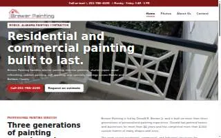 Brewer Painting website
