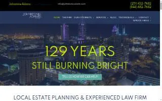 Johnstone Adams LLC of Mobile website