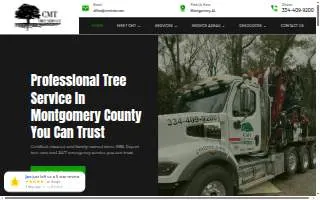 CMT Tree Service of Montgomery website