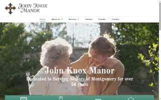 John Knox Manor - Retirement Community of Montgomery website