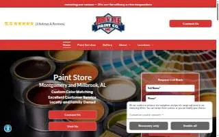 John Lee Paint Co. Inc. website