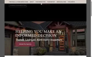 Luxe Inspection website
