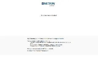Seton Haven website