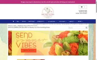 Dreamcatcher Flower Shop & Gifts website