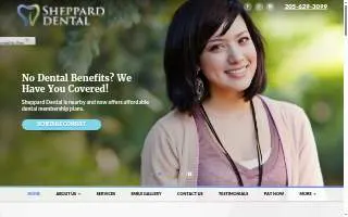 Sheppard Dental LLC website