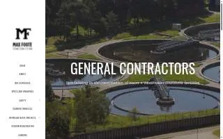 Max Foote Construction Company, LLC website