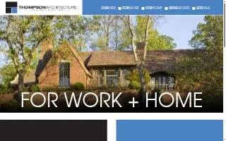 Thompson Architecture Inc website
