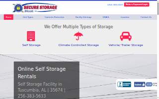 Secure Storage Shoals of Muscle Shoals