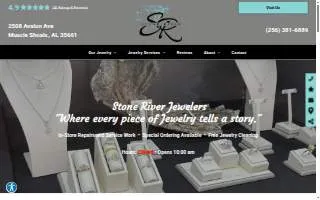 Stone River Jewelers website