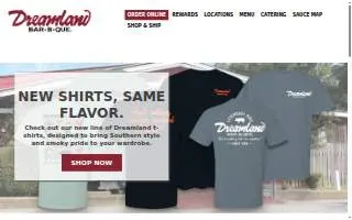Dreamland BBQ website