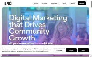 GRO Marketing of Northport website
