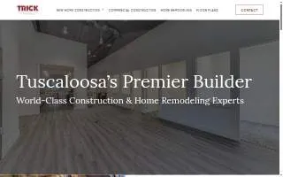 Trick Construction & Remodeling website