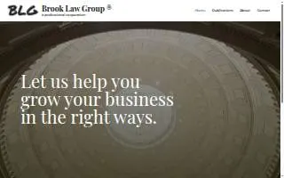 Brook Law Group website
