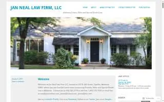 Jan Neal Law Firm, LLC website