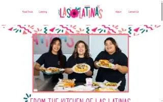 Las Latinas Kitchen website