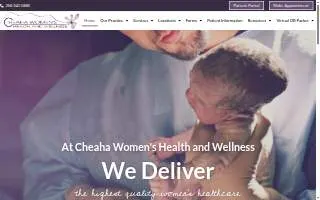 Cheaha Women's Health and Wellness website