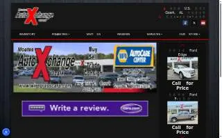 Moates Auto Xchange website