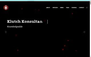 Klutch Konsultants website