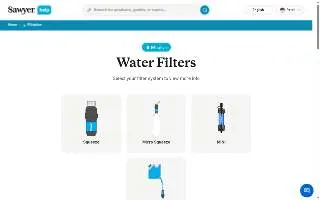Sawyer Solutions website