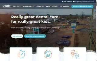 Shelby Pediatric Dentistry website