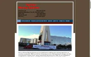 Fortson Moving Systems website