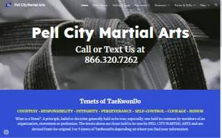 Pell City Martial Arts, LLC website