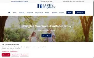 Pell City Pharmacy website