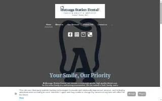 Autauga Station Dental website