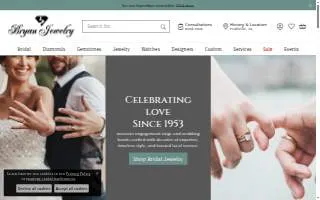 Bryan Jewelry website