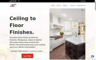Innovative Home Center website