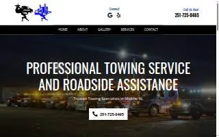 Atlas Recovery & Towing of Prichard website