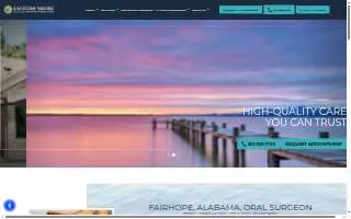 Eastern Shore Oral, Facial & Implant Surgery Center of Prichard website