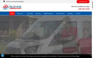 Blevins A/C & Electric of Rainsville website