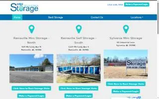 Rainsville Mini Storage website