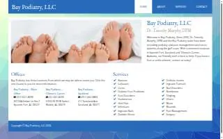 Bay Podiatry LLC of Saraland website