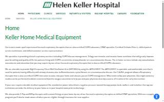 Helen Keller Home Medical Equipment