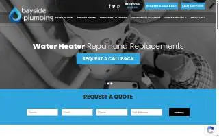 Bayside Plumbing of Spanish Fort website