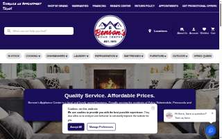 Benson's Outlet Appliance Center