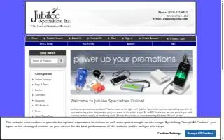 Jubilee Specialties Inc website