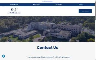 Coosa Valley Medical Center website