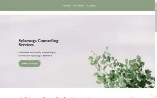 Sylacauga Counseling Services, LLC website