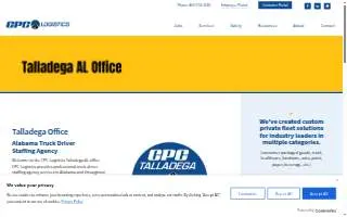 CPC Logistics Inc of Talladega website